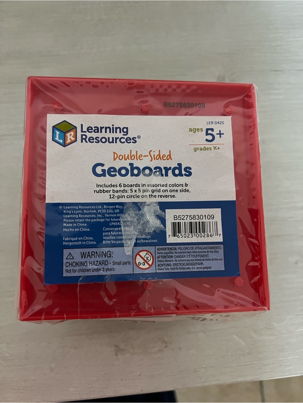 Learning Resources-Double-Sided Geoboards